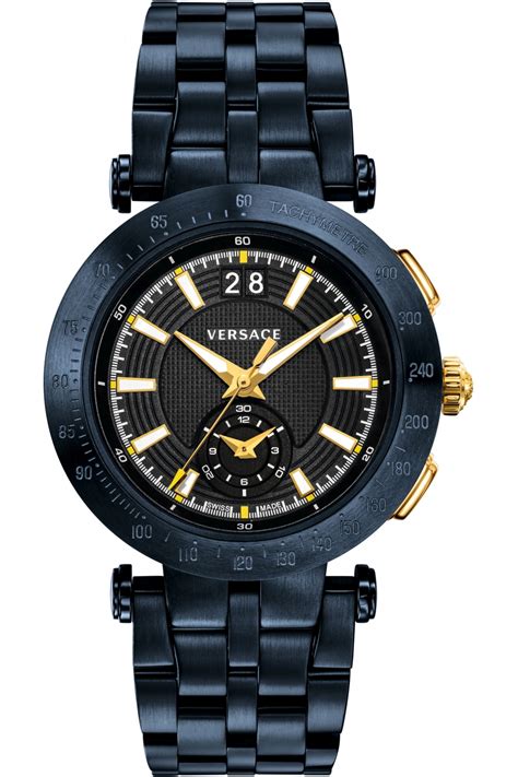 Versace Watch Mens Chronograph VAH050016 V